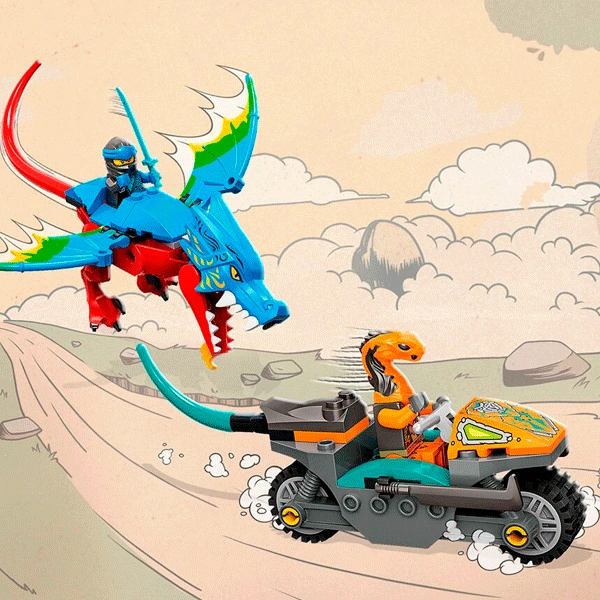 Конструктор LEGO Ninjago Храм ниндзя-дракона (71759) / 161 деталь - фото 7