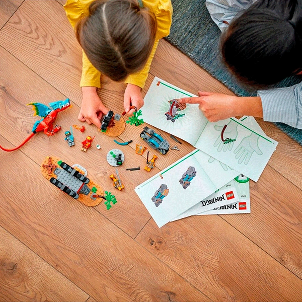 Конструктор LEGO Ninjago Храм ниндзя-дракона (71759) / 161 деталь - фото 10