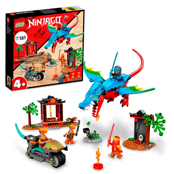 Конструктор LEGO Ninjago Храм ниндзя-дракона (71759) / 161 деталь
