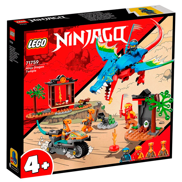 Конструктор LEGO Ninjago Храм ниндзя-дракона (71759) / 161 деталь