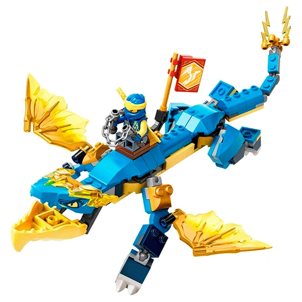 Конструктор LEGO Ninjago Грозовой дракон ЭВО Джея (71760) / 140 деталей - фото 11