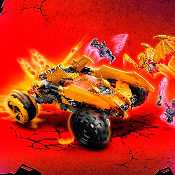 LEGO  конструкторы Ninjago Айдаһар Коулдың Крейсері (71769) / 384 деталь - фото 5