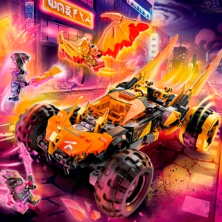 LEGO  конструкторы Ninjago Айдаһар Коулдың Крейсері (71769) / 384 деталь