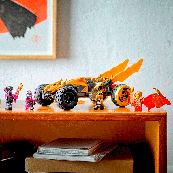 LEGO  конструкторы Ninjago Айдаһар Коулдың Крейсері (71769) / 384 деталь - фото 7