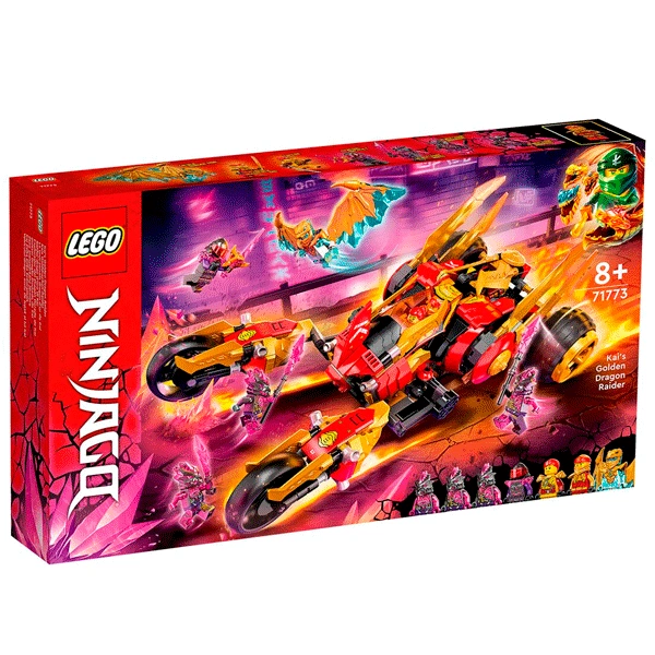 Конструктор LEGO Ninjago Рейдер Золотого дракона Кая (71773) / 624 детали - фото 3