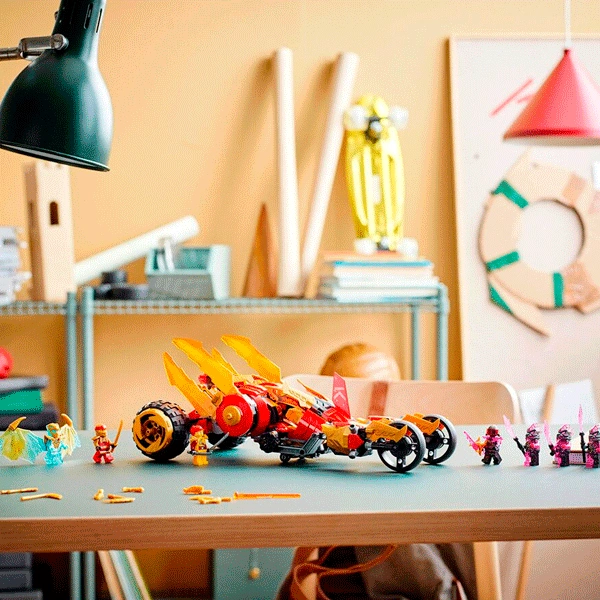 Конструктор LEGO Ninjago Рейдер Золотого дракона Кая (71773) / 624 детали - фото 8