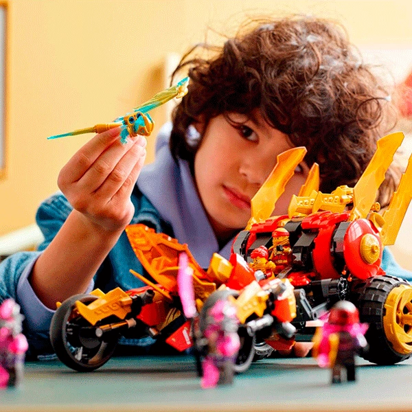 Конструктор LEGO Ninjago Рейдер Золотого дракона Кая (71773) / 624 детали - фото 10