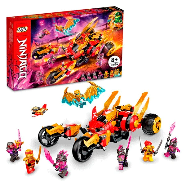 Конструктор LEGO Ninjago Рейдер Золотого дракона Кая (71773) / 624 детали