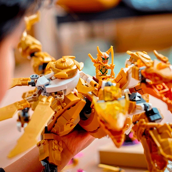Конструктор LEGO Ninjago Золотой ультрадракон Ллойда (71774) / 989 деталей - фото 10