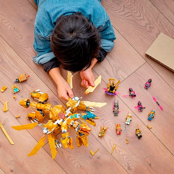 Конструктор LEGO Ninjago Золотой ультрадракон Ллойда (71774) / 989 деталей - фото 9