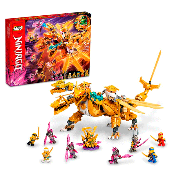 Конструктор LEGO Ninjago Золотой ультрадракон Ллойда (71774) / 989 деталей