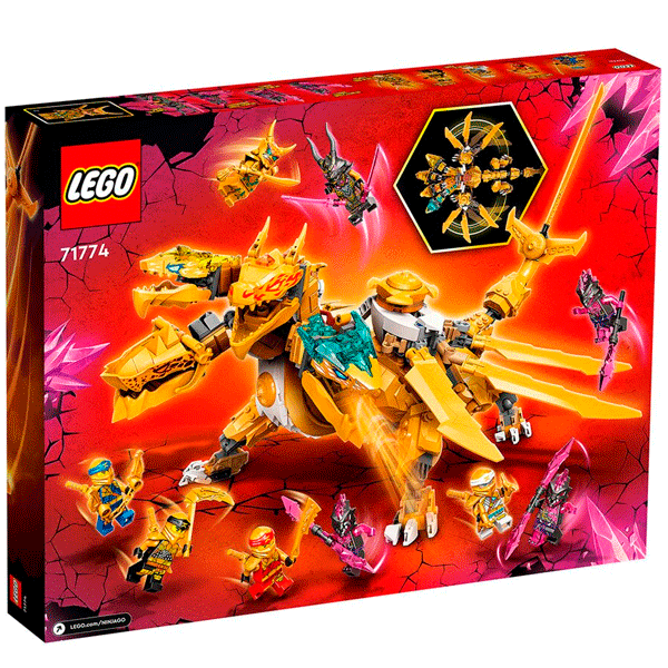 LEGO  конструкторы Ninjago Ллойдтың алтын ультрадраконы (71774) / 989 деталь