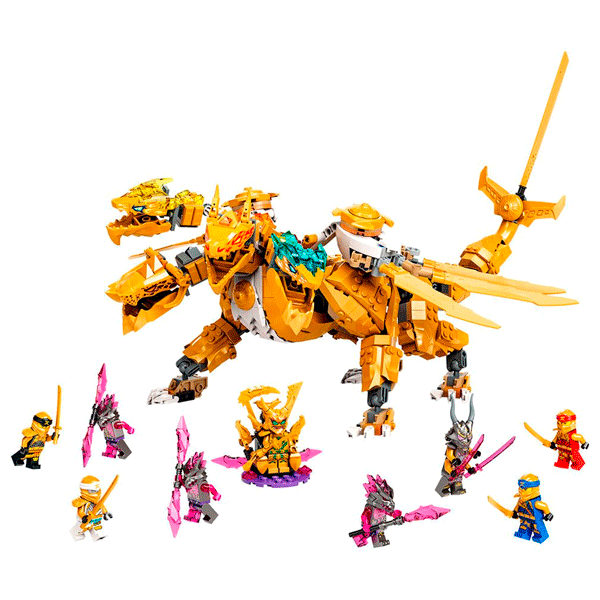 Конструктор LEGO Ninjago Золотой ультрадракон Ллойда (71774) / 989 деталей