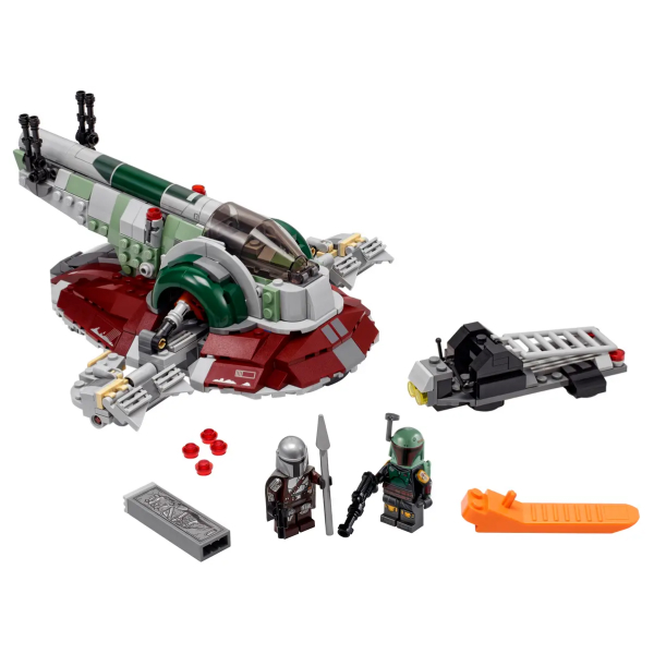 LEGO  конструкторы Star Wars Боба Феттің жұлдызды кемесі (75312) / 593 деталь