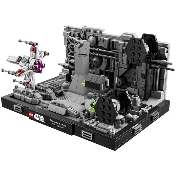 LEGO  конструкторы Star Wars Диорама «Өлім Жұлдызының үстінен ұшу » (75329) / 665 деталь - фото 3