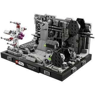 LEGO  конструкторы Star Wars Диорама «Өлім Жұлдызының үстінен ұшу » (75329) / 665 деталь