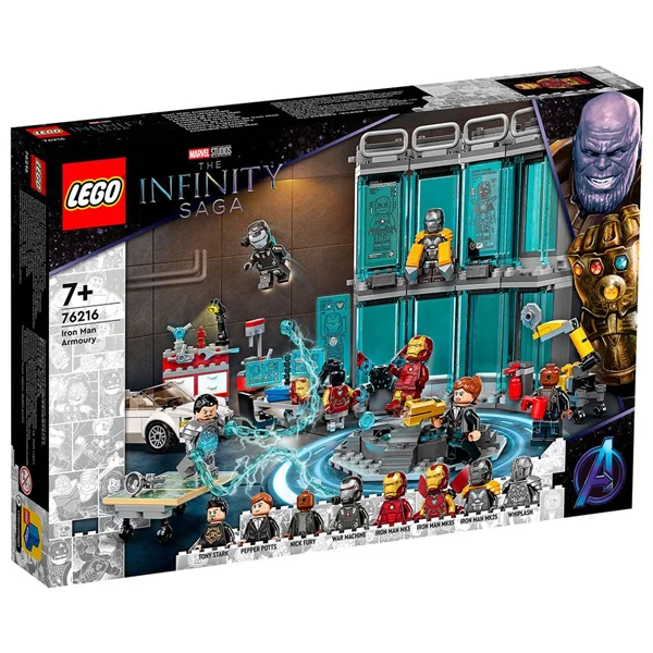 Конструктор LEGO Super Heroes Броня Железного Человека (76216) / 496 деталей - фото 2