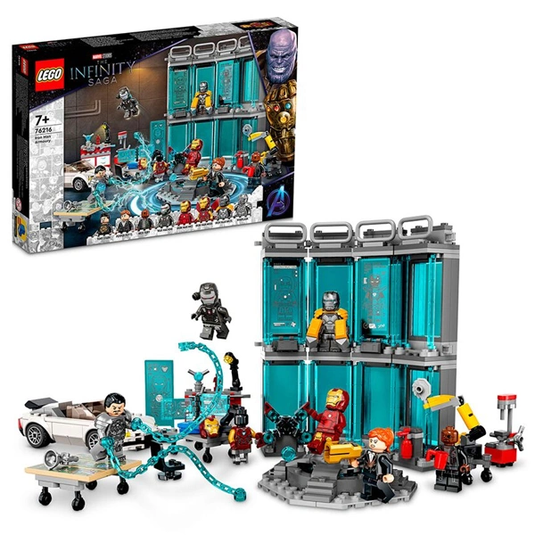 Конструктор LEGO Super Heroes Броня Железного Человека (76216) / 496 деталей - фото 4