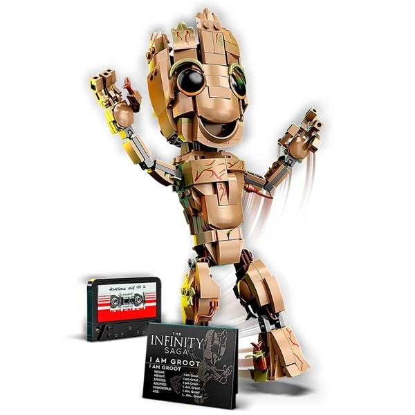 Конструктор LEGO Super Heroes Я есть Грут (76217) / 476 деталей - фото 3