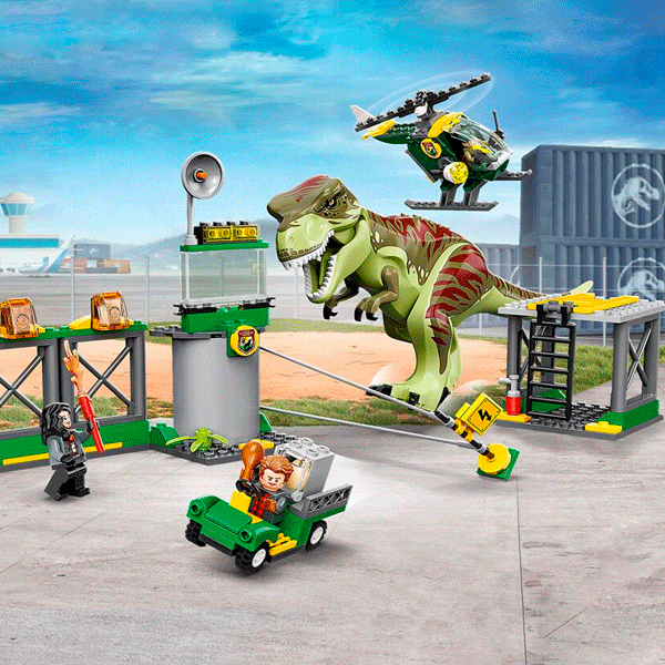Конструктор Lego Jurassic World Побег тираннозавра (76944)