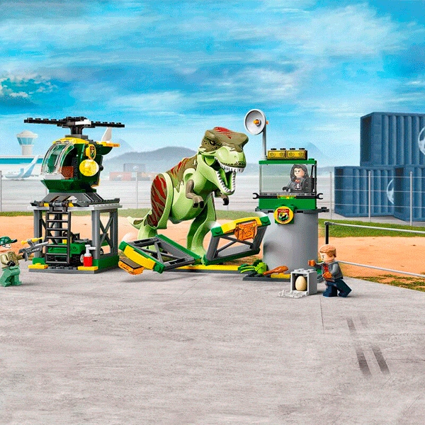 Конструктор Lego Jurassic World Побег тираннозавра (76944) - фото 5