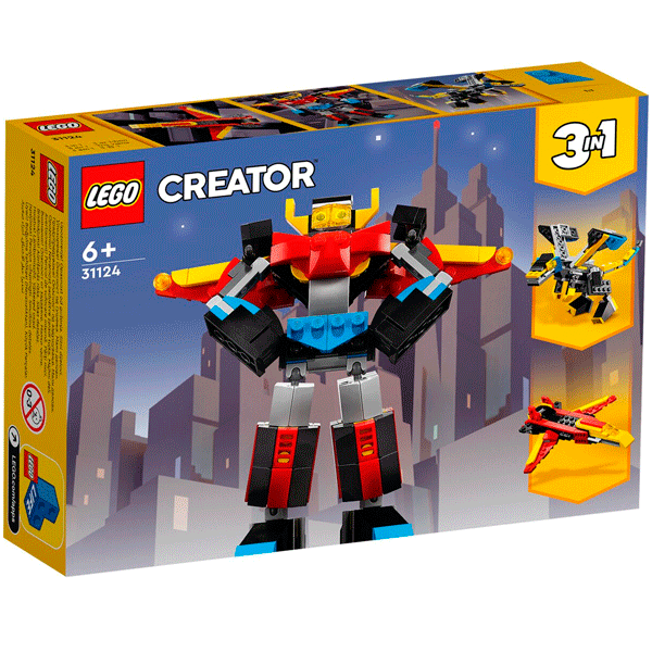 Конструктор LEGO Криэйтор Суперробот (31124) / 159 деталей