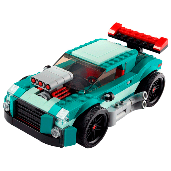 Конструктор LEGO Криэйтор Уличные гонки (31127) / 258 деталей
