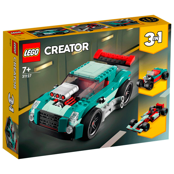 Конструктор LEGO Криэйтор Уличные гонки (31127) / 258 деталей