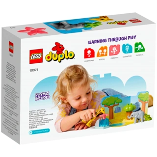 Конструктор LEGO Дупло Дикие животные Африки (10971) / 10 деталей