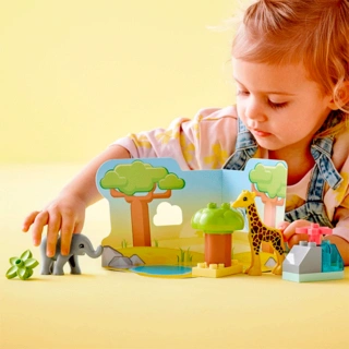 Конструктор LEGO Дупло Дикие животные Африки (10971) / 10 деталей