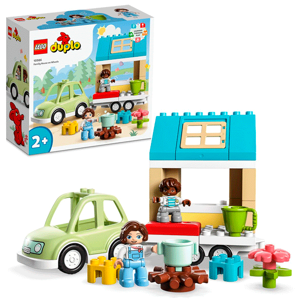 Конструктор LEGO Дупло Семейный дом на колесах (10986) / 31 деталь