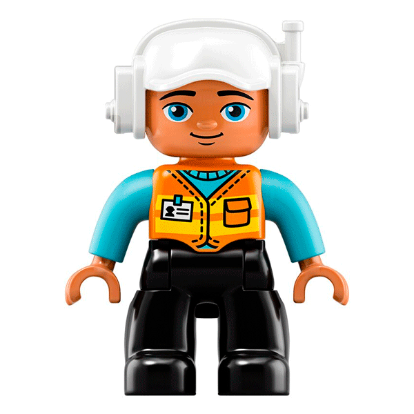 Конструктор LEGO Дупло Бульдозер (10930) / 10 деталей