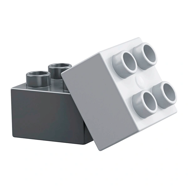 Конструктор LEGO Дупло Бульдозер (10930) / 10 деталей - фото 10