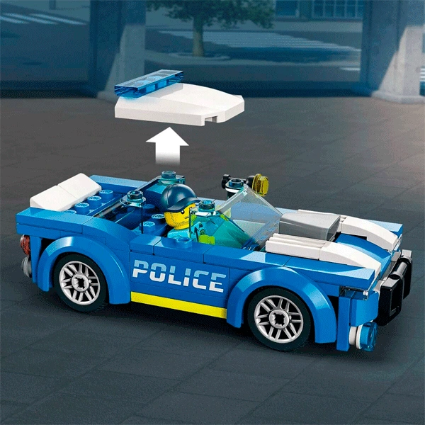 Конструктор LEGO Город Полицейская машина (60312) / 94 детали - фото 10