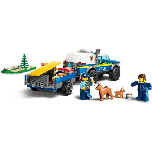 Конструктор LEGO Город Тренировка полицейских собак (60369) / 197 деталей - фото 7