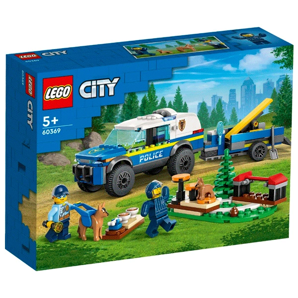 Конструктор LEGO Город Тренировка полицейских собак (60369) / 197 деталей - фото 2