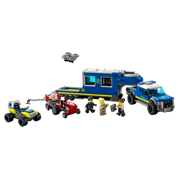 Конструктор LEGO Город Полицейский мобильный командный трейлер (60315) / 436 деталей