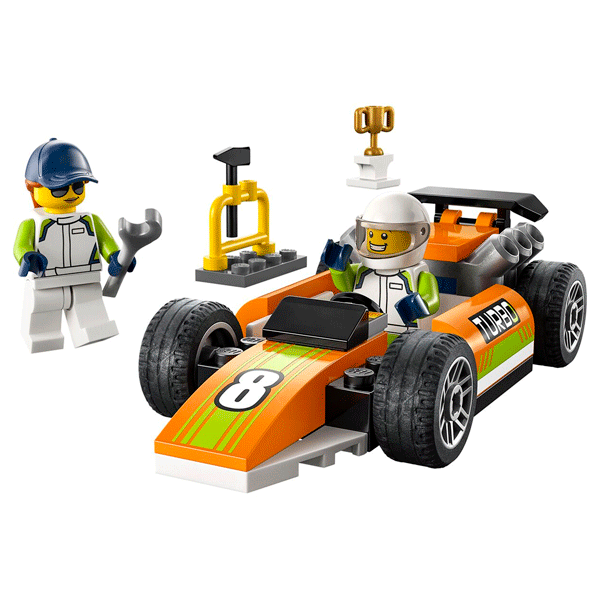 Конструктор LEGO Город Гоночный автомобиль (60322) / 46 деталей