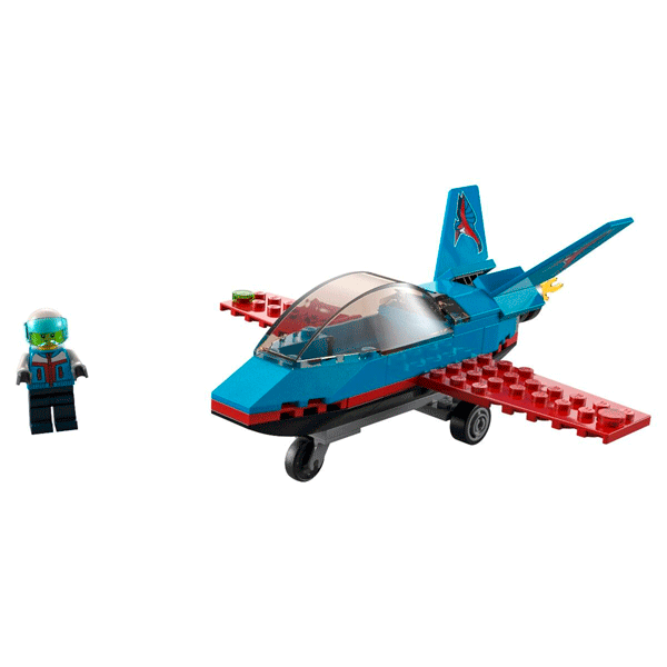 LEGO  конструкторы Қала Трюк ұшағы  (60323) / 59 деталь