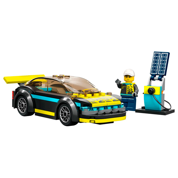 Конструктор LEGO Город Электрический спортивный автомобиль (60383) / 95 деталей