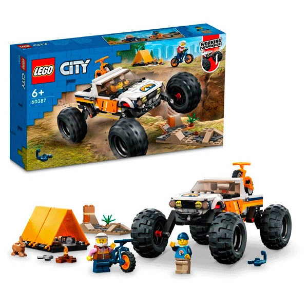 Конструктор LEGO Город Внедорожник 4x4 (60387) / 251 деталь
