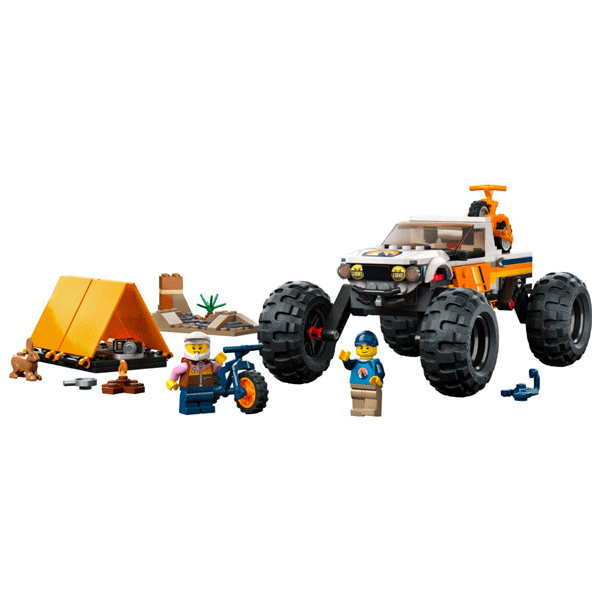 LEGO  конструкторы Қала Жол талғамайтын көлік 4x4 (60387) / 251 деталь