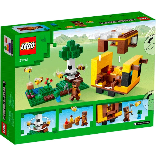 Конструктор LEGO Minecraft Пчелиный домик (21241) / 254 детали - фото 4