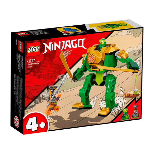 LEGO  конструкторы Ниндзяго  Ллойдтың  Ниндзя роботы (71757) / 57 деталь