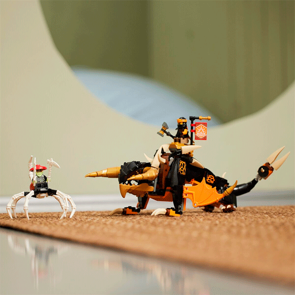 Конструктор LEGO Ниндзяго Земляной дракон Коула EVO (71782) / 285 деталей