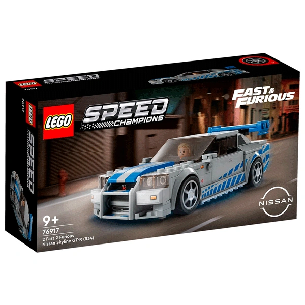 Конструктор LEGO Speed Champions Nissan Skyline GT-R  (R34) (76917) / 319 деталей - фото 3