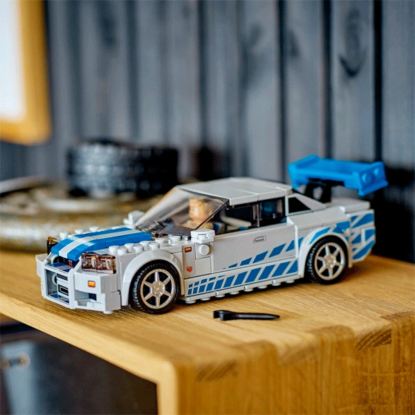 Конструктор LEGO Speed Champions Nissan Skyline GT-R  (R34) (76917) / 319 деталей - фото 5