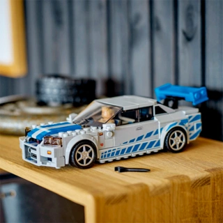 Конструктор LEGO Speed Champions Nissan Skyline GT-R  (R34) (76917) / 319 деталей