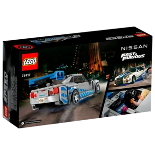 Конструктор LEGO Speed Champions Nissan Skyline GT-R  (R34) (76917) / 319 деталей