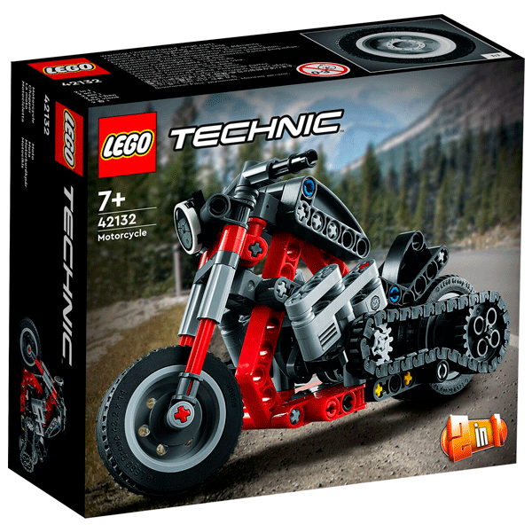 LEGO  конструкторы Техник Мотоцикл (42132) / 163 деталь